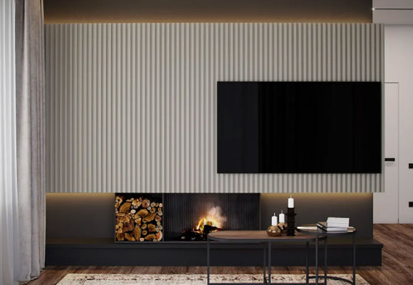 轻奢风复式装修设计