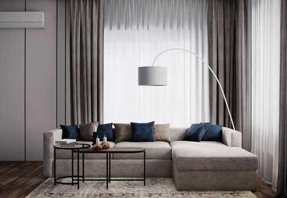 轻奢风复式装修设计