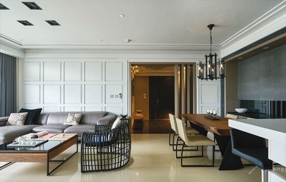 现代风格大户型装修设计