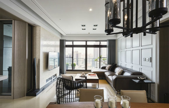 现代风格大户型装修设计