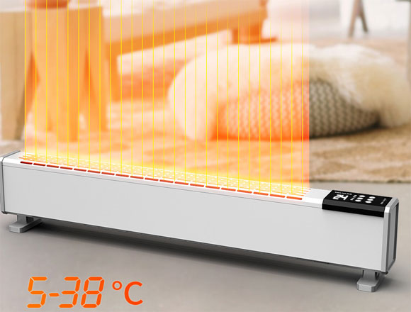 美菱节能省电速热踢脚线取暖器/电暖气片/暖风机