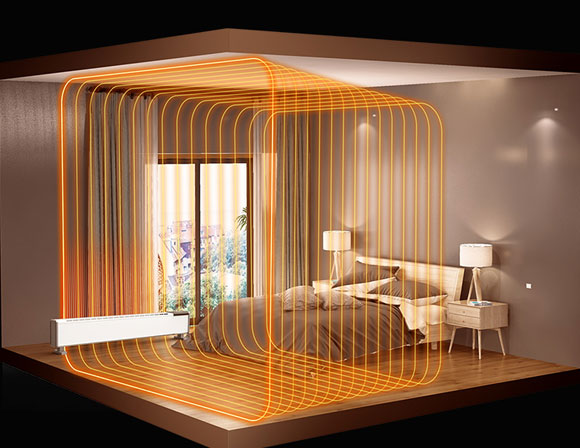 美菱节能省电速热踢脚线取暖器/电暖气片/暖风机