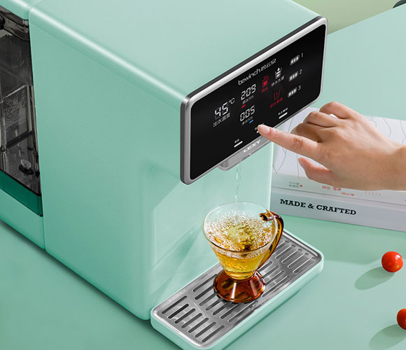 碧云泉G3台式RO反渗透净水器，加热过滤一体直饮饮水机