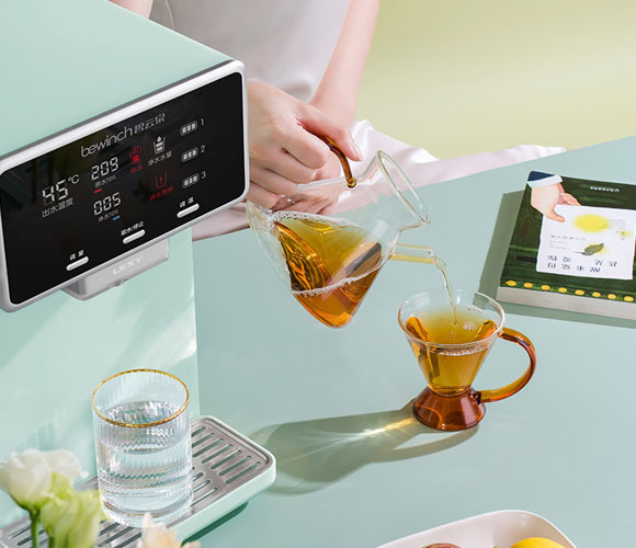 碧云泉G3台式RO反渗透净水器，加热过滤一体直饮饮水机