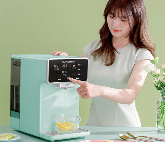 碧云泉G3台式RO反渗透净水器，加热过滤一体直饮饮水机