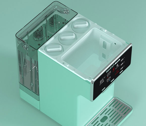 碧云泉G3台式RO反渗透净水器，加热过滤一体直饮饮水机