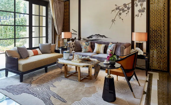 新中式风格客厅装修设计