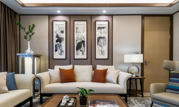 新中式风格客厅装修设计