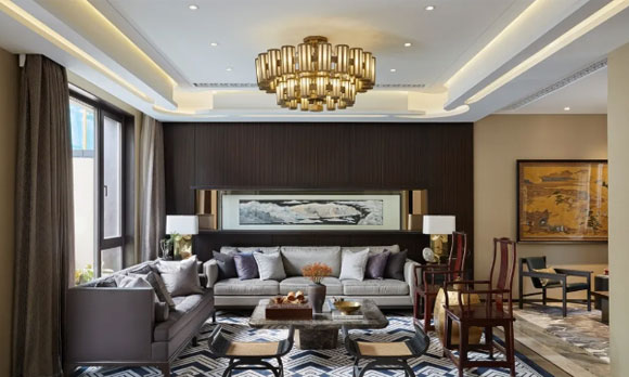 新中式风格客厅装修设计