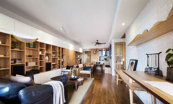 新中式风格客厅装修设计