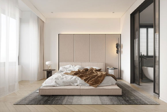 轻奢风复式装修设计