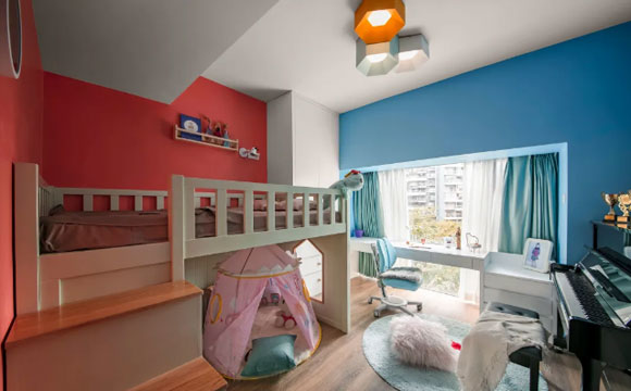 现代风格四居室装修设计