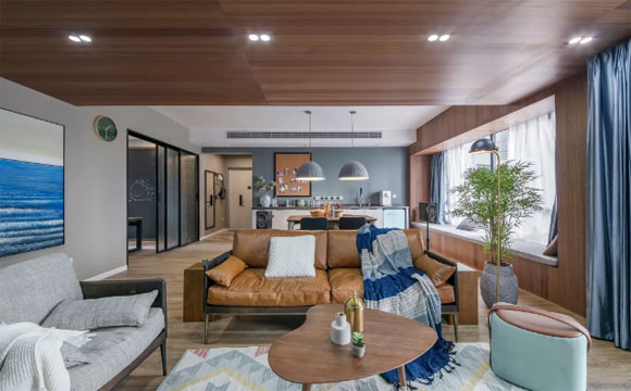 现代风格四居室装修设计