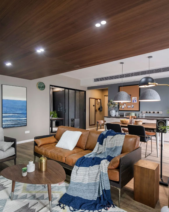 现代风格四居室装修设计