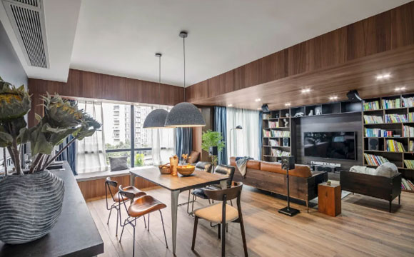 现代风格四居室装修设计