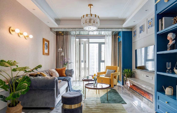 美式风格三房装修设计