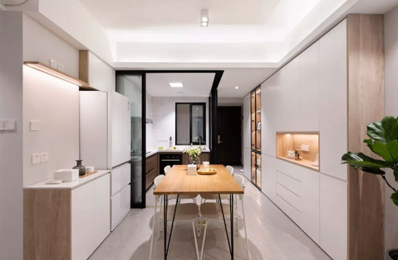 餐厅装修设计,餐边柜