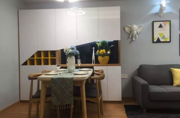 餐厅装修设计,餐边柜