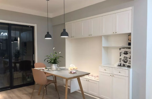 餐厅装修设计,餐边柜