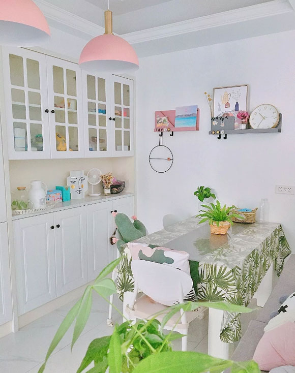 餐厅装修设计,餐边柜