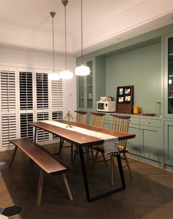 餐厅装修设计,餐边柜