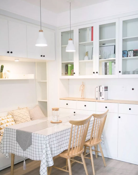 餐厅装修设计,餐边柜