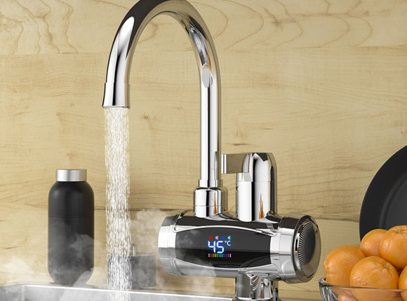 扬子即热式免安装快速加热电热水龙头