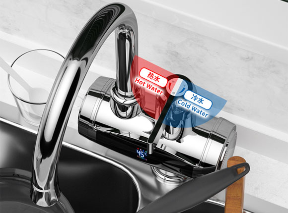 扬子即热式免安装快速加热电热水龙头