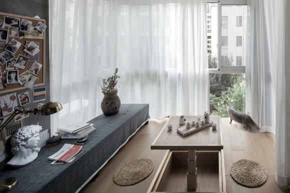 轻奢风四居室装修设计