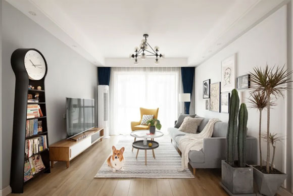 北欧风三房装修设计