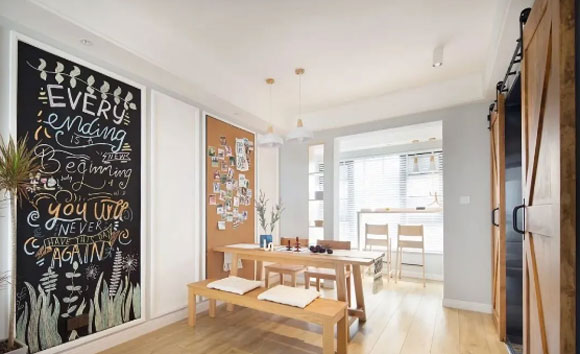 北欧风三房装修设计