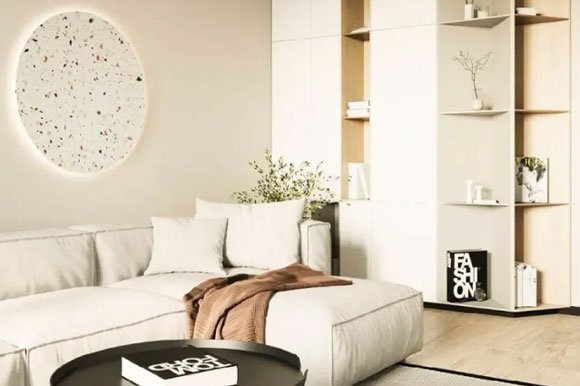 轻奢风两房装修设计