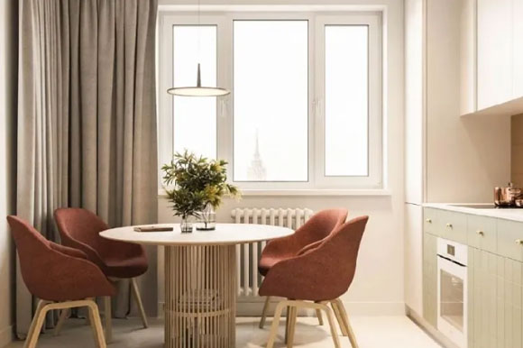 轻奢风两房装修设计