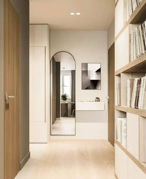 轻奢风两房装修设计