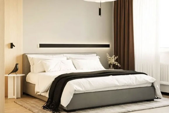 轻奢风两房装修设计