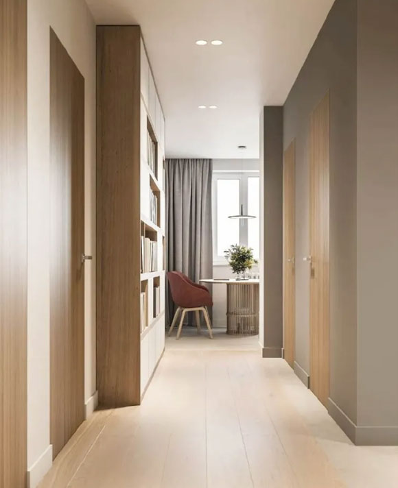 轻奢风两房装修设计