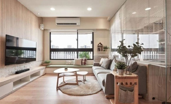 原木色装修设计