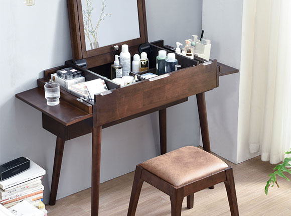梳妆台收纳方式