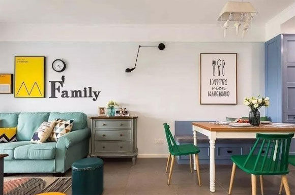 美式风格三房装修