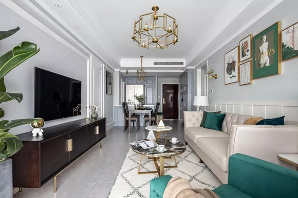 美式风格三房装修