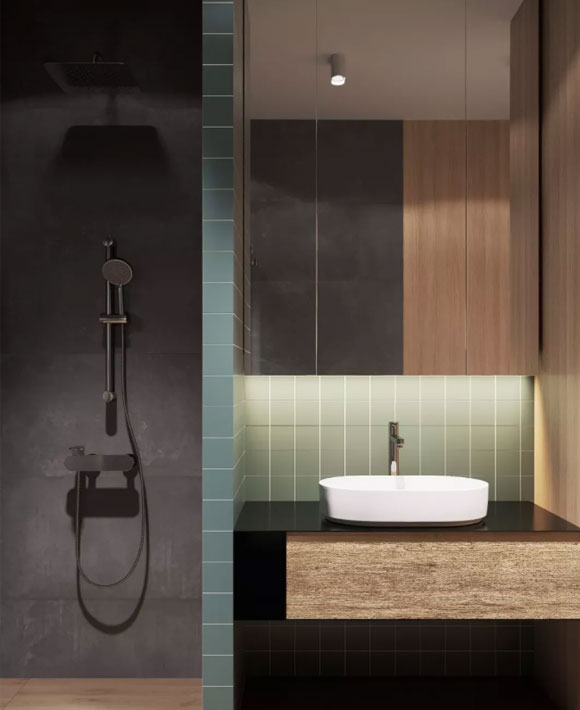 轻奢风一居室装修设计