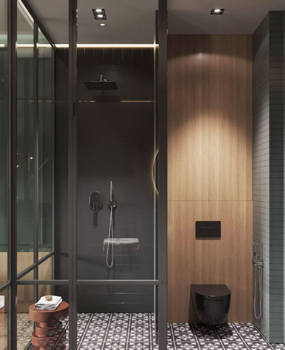 轻奢风一居室装修设计