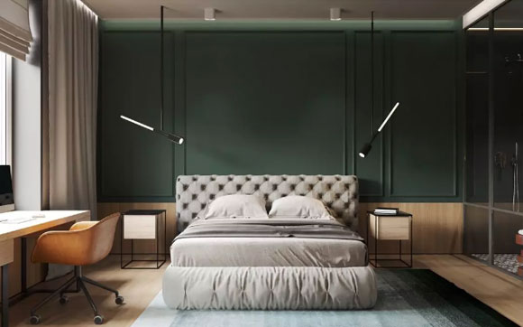 轻奢风一居室装修设计