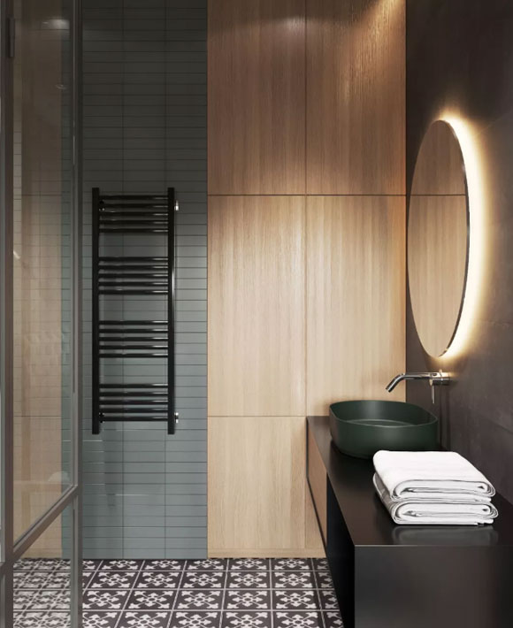 轻奢风一居室装修设计