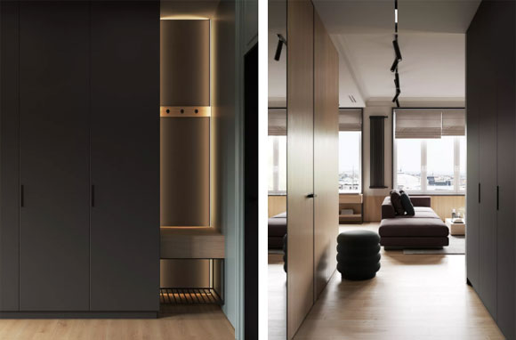 轻奢风一居室装修设计