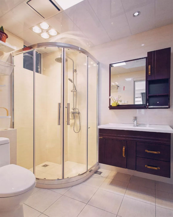 独立淋浴房,卫生间干湿分离