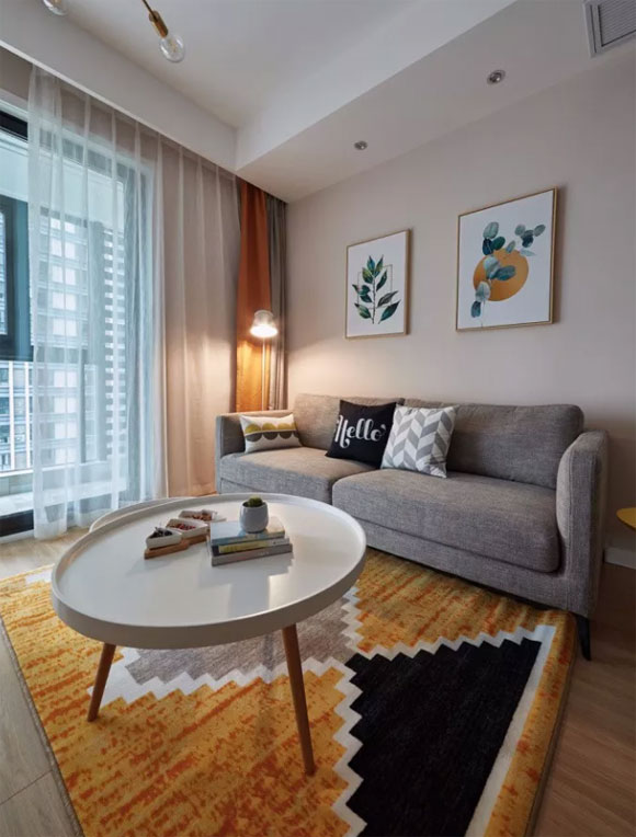 北欧风两房装修设计