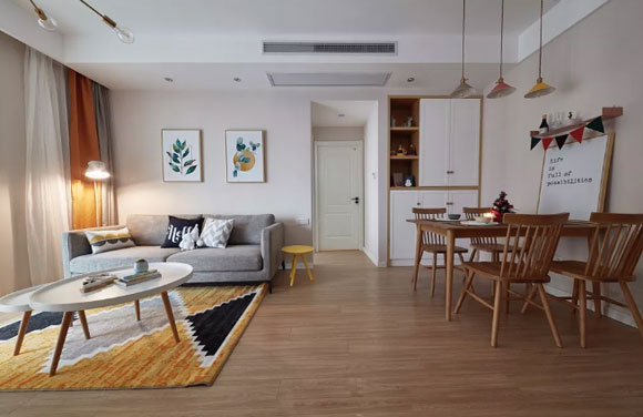 北欧风两房装修设计