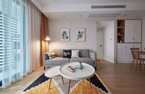 北欧风两房装修设计