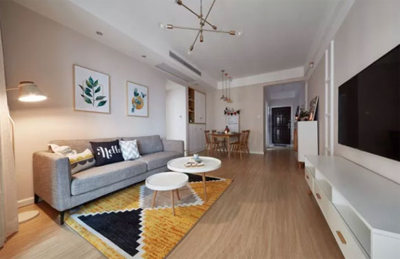 北欧风两房装修设计